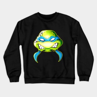 Angry Blue Ninja Turtle Crewneck Sweatshirt